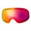 Nordik Loki Ski Goggle Winter Snow Goggles(Matte Black/Black and Red Lens) view 3