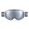 Nordik Loki Ski Goggle Winter Snow Goggles(Matte White/Silver Lens) view 2