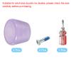 PATIKIL Roller Skate Toe Stops with Screwdriver, 1 Pair 82A Rubber Brake Stoppers Block for Roller Skate Accessories Replacement, Purple view 3