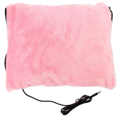 Homoyoyo 1pc Flannel Reusable Hand Warmer Rechargeable Pillow Muffs for Cold Weather