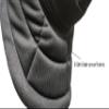 ASAki CE350N Hema Fencing Mask with Removable Liner&350N Stab-Proof Fabric.Impact Resistance, Breathable & Adjustable for Hema Gear (XS) view 2