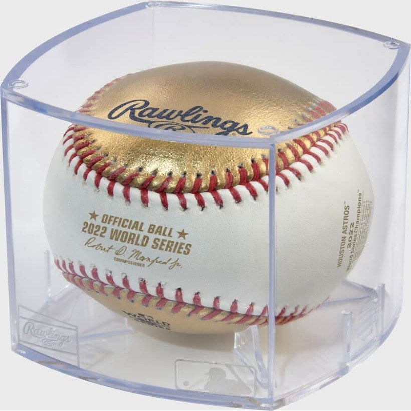 Rawlings | Official 2022 World Series Champions | Houston Astros | Commemorative Baseball | Game Scores Edition