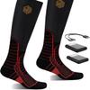 4000mah Rechargeable Heated Socks, Electric Socks for Men Women, Foot Warmers for Women Hunting Skiing Cycling Camping Hiking Ski Sock - XL view 1