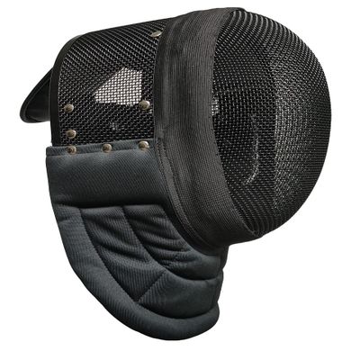 ASAki CE350N Hema Fencing Mask with Removable Liner&350N Stab-Proof Fabric.Impact Resistance, Breathable & Adjustable for Hema Gear(L)