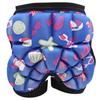 ibasenice Multi-Function Hip Protector Pants Butt Cushion for Skiing Skating Snowboarding and Biking Comfortable Lightweight Cartoon Design view 1