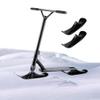 Scooter Sled Snowboard Set Kids Winter Scooter Ski Board Attachment Random Style view 2