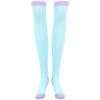 BESPORTBLE 1pair Knee-high Compression Socks for Men and Women Lightweight Breathable Sports Stockings for Running Travel and Outdoor Activities view 1