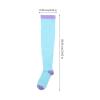 BESPORTBLE 1pair Knee-high Compression Socks for Men and Women Lightweight Breathable Sports Stockings for Running Travel and Outdoor Activities view 3