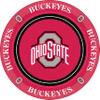 Ohio State Buckeyes Party Supplies 48 Pieces Officially Licensed University Set: 16 oz. Plastic Beverage Cups, 9" Paper Plates, Luncheon Napkins, Complete Party Supplies 16 Guests by Westrick view 2