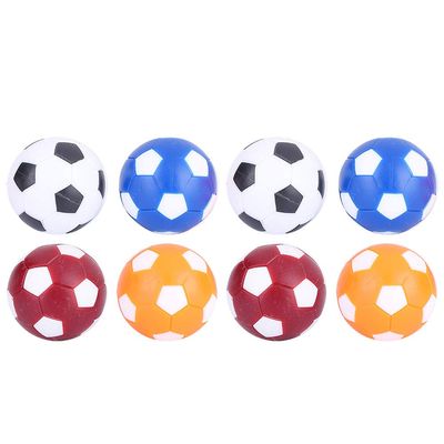 8Pcs Foosball Table Balls, Table Soccer Foosballs Replacement Balls Mini Colorful Tabletop Game Ball for Foosball Accessory Replacements