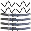 Pmsanzay 4Pack Mini Wall-Mounted Sword Stand Display Rack,Sword Holder,Sword Hook,Sword Hanger Bracket - Sturdy yet flexible enough to fit blades of any size and style - No Sword view 1