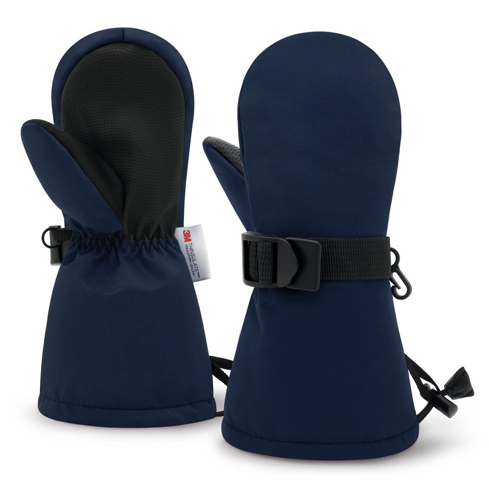 Boys Snow Gloves Boys Mittens 4-7 Kids Waterproof Mittens Kids Snow Mittens Kids Mittens Winter Waterproof Kids Gloves