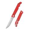 KUBEY Pylades KU253F Folding Pocket Knife, 4.65-Inch AUS-10 Plain Blade, G-10 Handle Camping Hiking Knife with Deep Carry Pocket Clip view 1