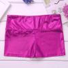 JEATHA Girls Shiny Metallic Booty Shorts Athletic Gymnastic Sports Tumbling Sparkle Glitter Dance Bottoms Rose 12 view 4