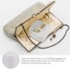 AXKEUDO Custom Jewelry Box Personalized Travel Leather Small Organizer Ring Cases for Bridesmaid Proposal Wedding Gift Letter J view 4