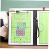 BESPORTBLE Football Board for Training and Strategy Portable Three-fold Soccer and Basketball Clipboard Easy to Use Whiteboard for and Players view 2
