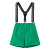 Dinosaur Birthday Party Decorations Supplies, Toddler Baby Boys Woodland Animal Theme Romper & Bloomers Pants & Suspenders for Dino Themed Kid's Party, Shower, Celebration Green & I'm two 18-24 Months view 3