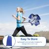 Cyrank Running Parachute, Adjustable Running Speed Training Speed Training Parachute Sports Power Drills Chute for Youth and Adults view 3