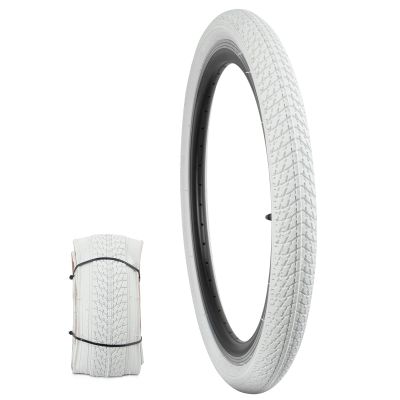 1 PCS 20 * 1.75 White Bicycle Tire, Tricycle, MTB, BMX, Child Bike, Student Bicycle