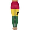 Adugen Origei Yoga Pants Ghana Flag Workout Running for Women XL view 3