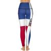 Adugen Origei Yoga Pants Dominican Flag Workout Running for Women L view 3