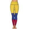 Adugen Origei Yoga Pants Colombia Flag Workout Running for Women 2XL view 2