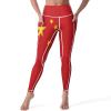 Adugen Origei Yoga Pants China Flag Workout Running for Women 2XL view 1