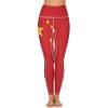 Adugen Origei Yoga Pants China Flag Workout Running for Women 2XL view 2