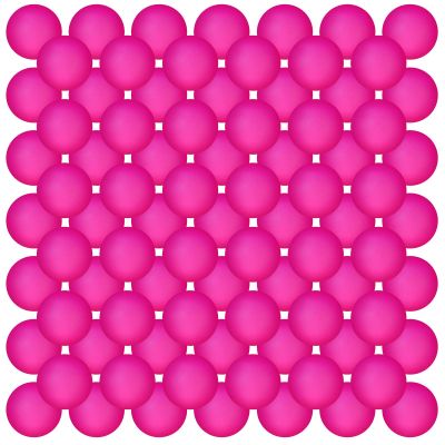 Hanaive 100 Pack Table Tennis Balls Multi Colored 40mm Plastic Balls Bulk Washable Small Game for Carnival Pool Games, Party Decoration Pet Toy(Rose Red)