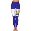 Adugen Origei Yoga Pants El Salvador Flag Workout Running for Women M view 2