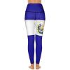 Adugen Origei Yoga Pants El Salvador Flag Workout Running for Women M view 3