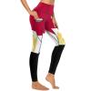 Adugen Origei Yoga Pants Egypt Flag Workout Running for Women 2XL view 4