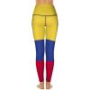 Adugen Origei High Waist Colombia Flag Yoga Pants Tummy Control Womens Fall Fashion 2022 S view 3