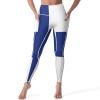 Adugen Origei High Waist Finland Flag Yoga Pants Tummy Control Womens Fall Fashion 2022 2XL view 1