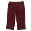 CHICTRY Kids Boys' Elastic Waistband Solid Chino Pants Casual School Uniform Pants for Boys Burgundy 4 Years