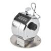 EVTSCAN 4 Digit Tally Counter ABS Stainless Steel Glass Manual Click Counters for Schools Casinos