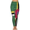 Adugen Origei High Waist Dominica Flag Yoga Pants Tummy Control Womens Fall Fashion 2022 XL view 2
