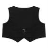 Duoremi Kids Boys Formal Suit Vest Tuxedo Waistcoat Pants Gentleman Wedding Party Clothing Set Black 5 Years view 2