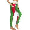 Adugen Origei Yoga Pants Chechen Repub-LIC Flag Workout Running for Women XL view 4