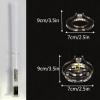 KAFENDA Lightsaber Wall Mount Acrylic Wall Mount Holder-1 Hole Vertical Display Holder For Lightsaber(Clear) view 4