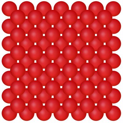 Hanaive 100 Pack Table Tennis Balls Multi Colored 40mm Plastic Balls Bulk Washable Small Game for Carnival Pool Games, Party Decoration Pet Toy(Red)