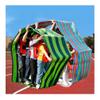 2PCS Teamwork Games Playing Run Mat, Outdoor Field Day Group Building Group Learning Activity Game for 2-18 People (Size : Adult-8M//26FT) view 1