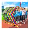 2PCS Teamwork Games Run Mat, Outdoor Carnival Lawn Games Birthday Party Multiplayer, 2-18 Players (Size : Adult-6M//20FT) view 1