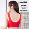 2022 Front Button Breathable Skin-Friendly Cotton Bra, U-Shaped Back 5D Bras Women Front Closure (36/80BC, Skin Colour) view 3