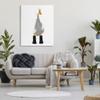 Stupell Industries White Duck Wearing Rain Boots Portrait Canvas Wall Art, Design by Kamdon Kreations view 3