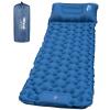 HiiPeak Sleeping Pad for Camping- Ultralight Inflatable Sleeping Mat with Built-in Foot Pump & Pillow, Upgraded Compact Camping Air Mattress for Tent, Backpacking, Hiking view 1