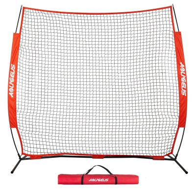 AOLIGEIJS Sports Barrier Net,Sports Net,Barricade Backstop Net,Perfect for Baseball,Softball,Soccer, Basketball,Lacrosse