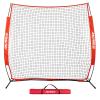 AOLIGEIJS Sports Barrier Net,Sports Net,Barricade Backstop Net,Perfect for Baseball,Softball,Soccer, Basketball,Lacrosse view 1
