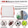 AOLIGEIJS Sports Barrier Net,Sports Net,Barricade Backstop Net,Perfect for Baseball,Softball,Soccer, Basketball,Lacrosse view 3