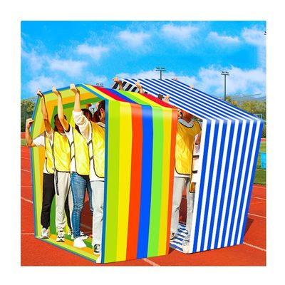2PCS Teamwork Games Run Mat, Indoor Outdoor Competition Games for Adults Kids Team Building Group Learning Activities (Size : Adult-11M//36FT)